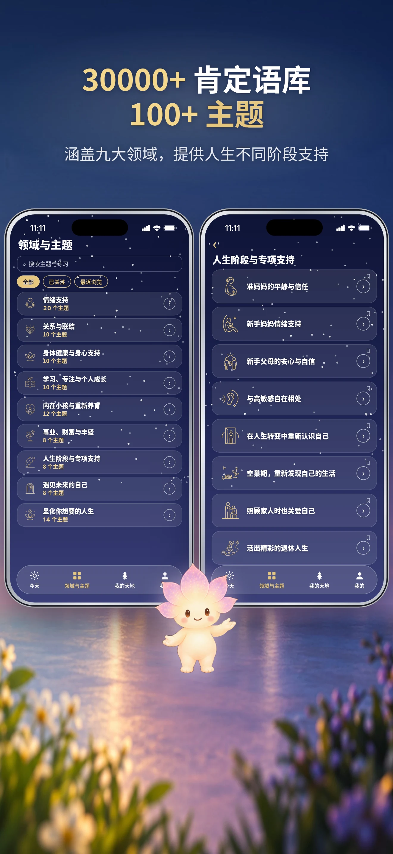 探索生命不同领域的主题